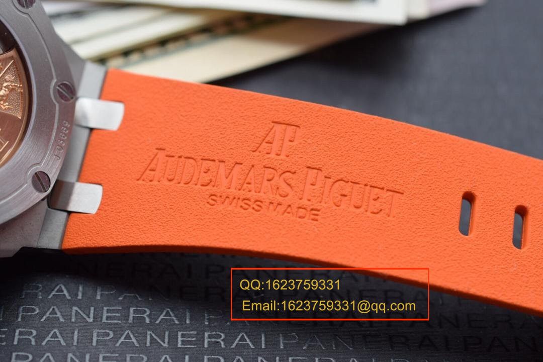 【JF Factory 1:1复刻高仿手表】Audemars Piguet  Royal Oak Offshore 鲜橙26703ST.OO.A070CA.01 wrist watch  / APCB027