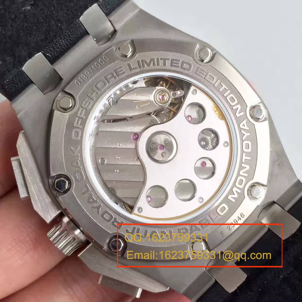 【JF Factory  top 复刻高仿】Audemars Piguet 千禧系列26030IO.OO.D001IN.01约翰保罗蒙托亚机械男表 