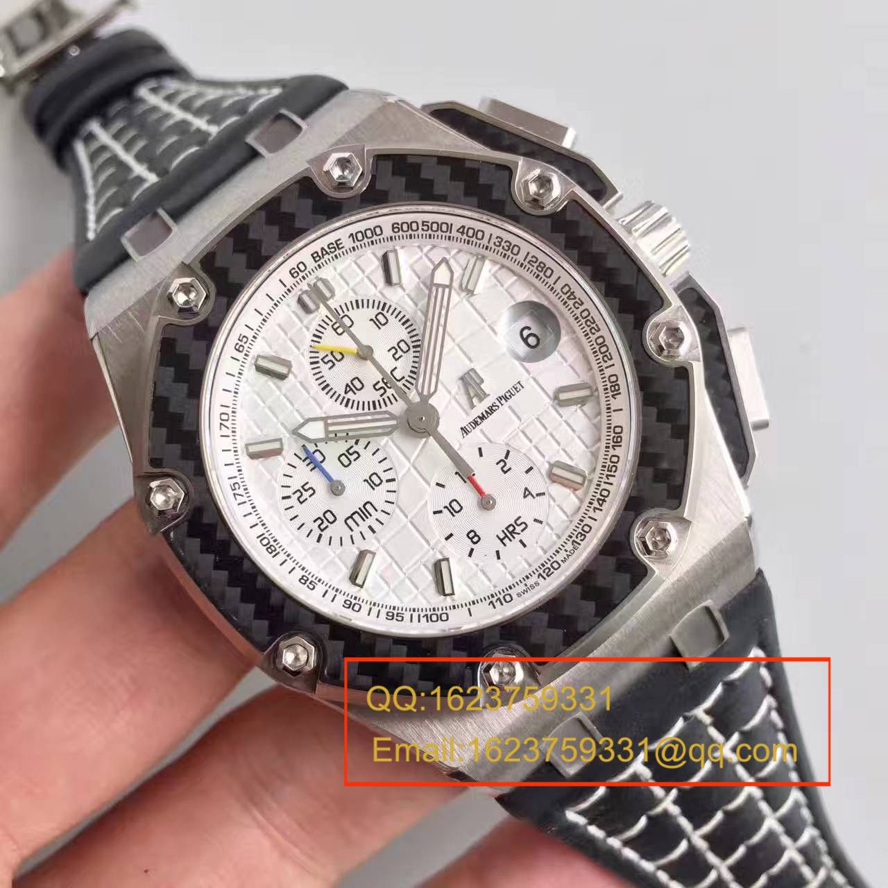 【JF Factory  top 复刻高仿】Audemars Piguet 千禧系列26030IO.OO.D001IN.01约翰保罗蒙托亚机械男表 