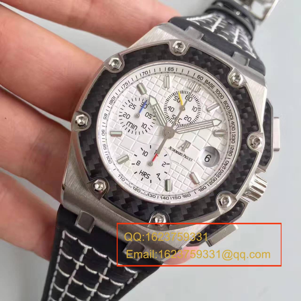 【JF Factory  top 复刻高仿】Audemars Piguet 千禧系列26030IO.OO.D001IN.01约翰保罗蒙托亚机械男表 