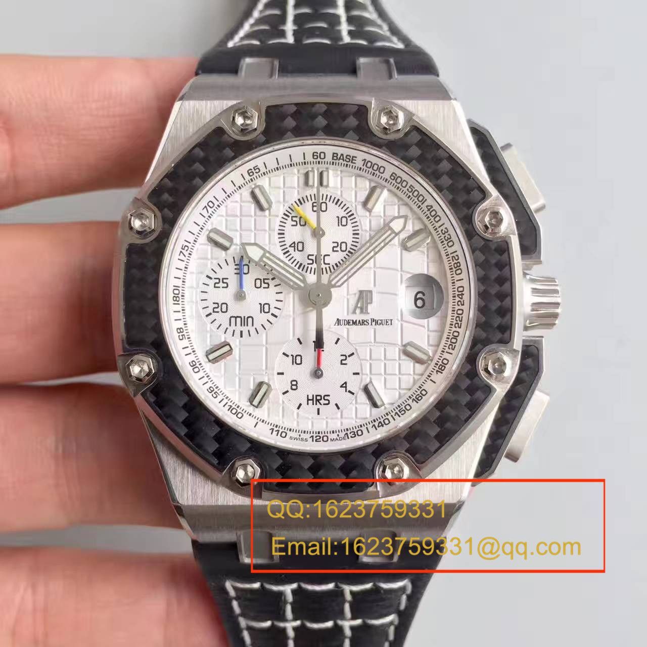 【JF Factory  top 复刻高仿】Audemars Piguet 千禧系列26030IO.OO.D001IN.01约翰保罗蒙托亚机械男表 