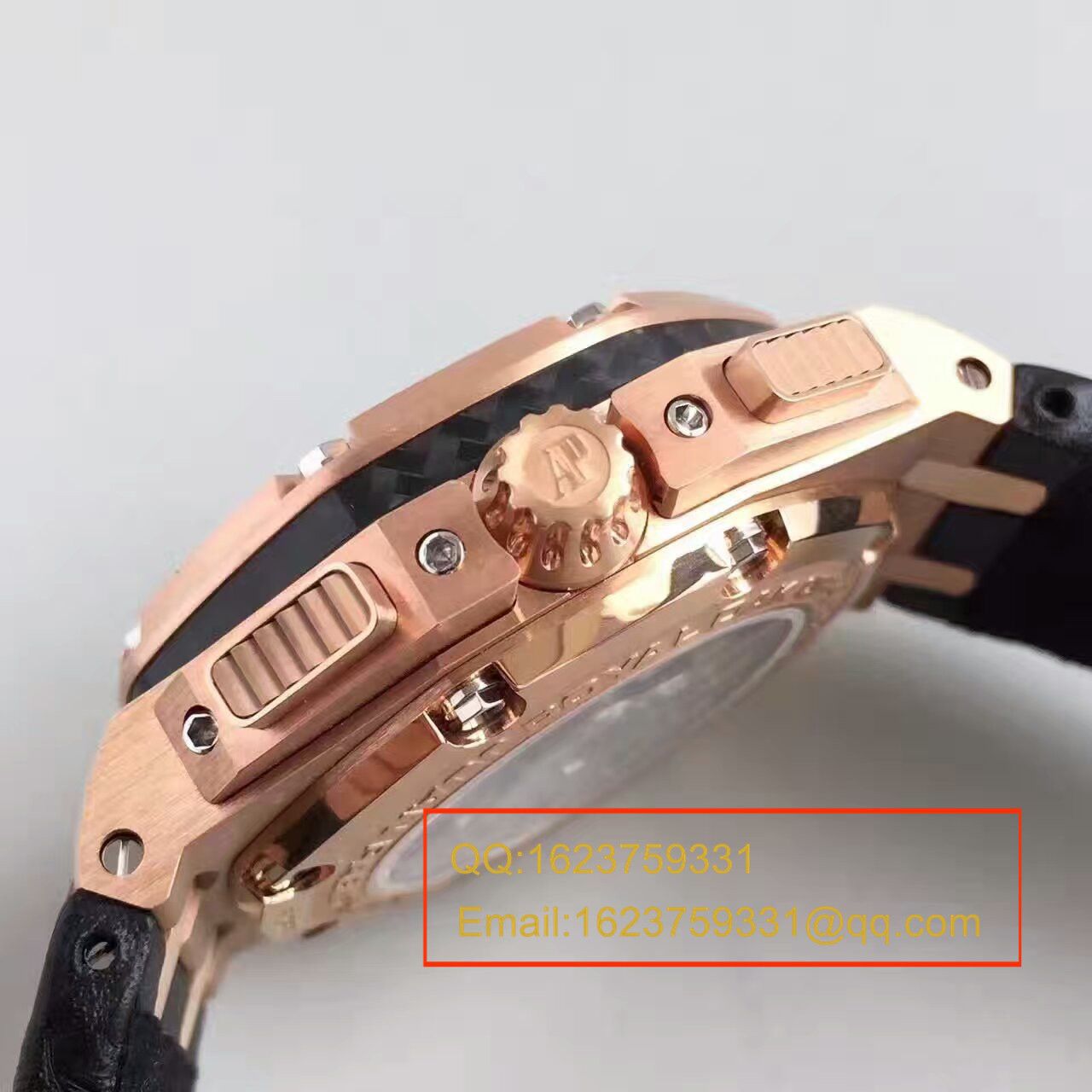 【JF Factory 超A高仿复刻手表】Audemars Piguet 千禧系列蒙托亚26030RO.OO.D001IN.01 wrist watch  / AP008