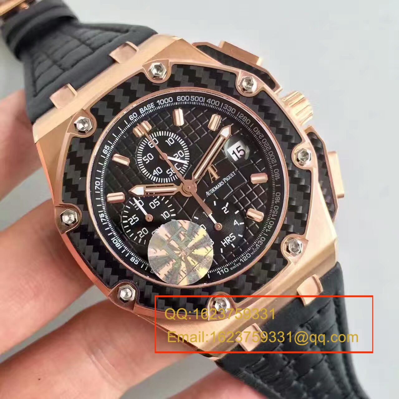 【JF Factory 超A高仿复刻手表】Audemars Piguet 千禧系列蒙托亚26030RO.OO.D001IN.01 wrist watch  / AP008