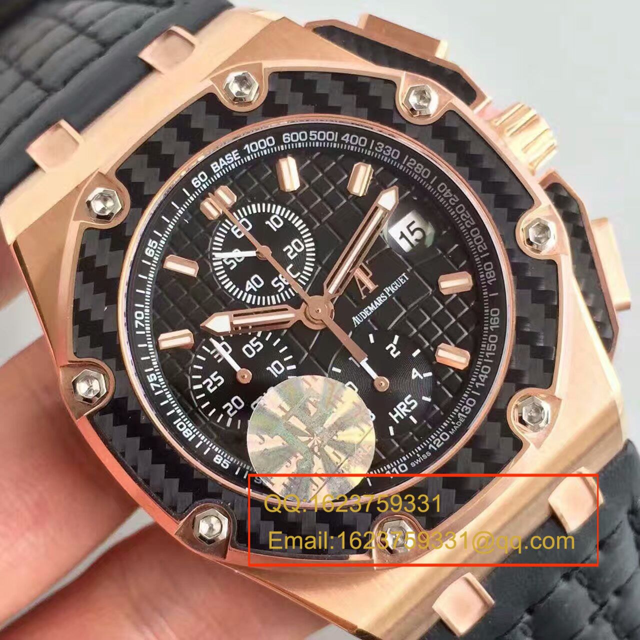 【JF Factory 超A高仿复刻手表】Audemars Piguet 千禧系列蒙托亚26030RO.OO.D001IN.01 wrist watch  / AP008