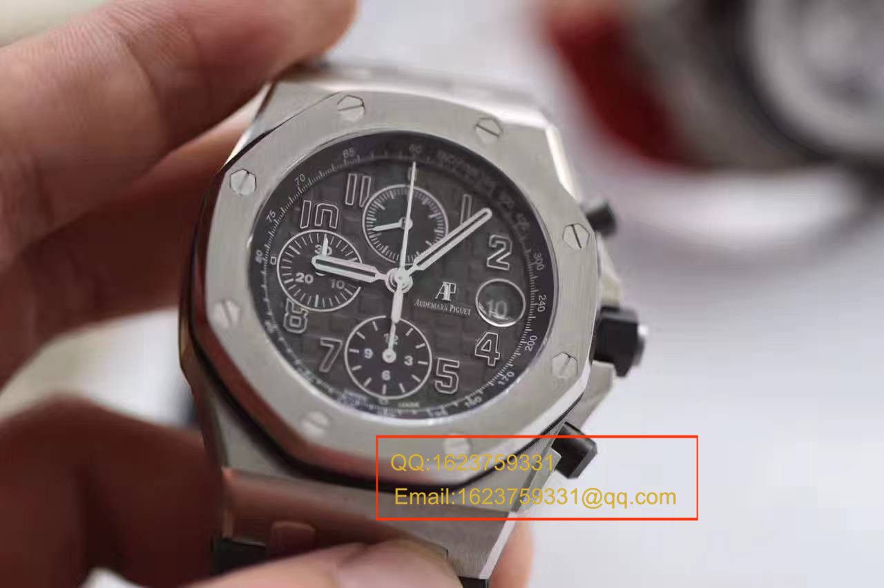 【 Video analysis JF Factory 1:1精仿手表】Audemars Piguet AP  Royal Oak Offshore 系列26470ST.OO.A104CR.01 wrist watch  / APCD082