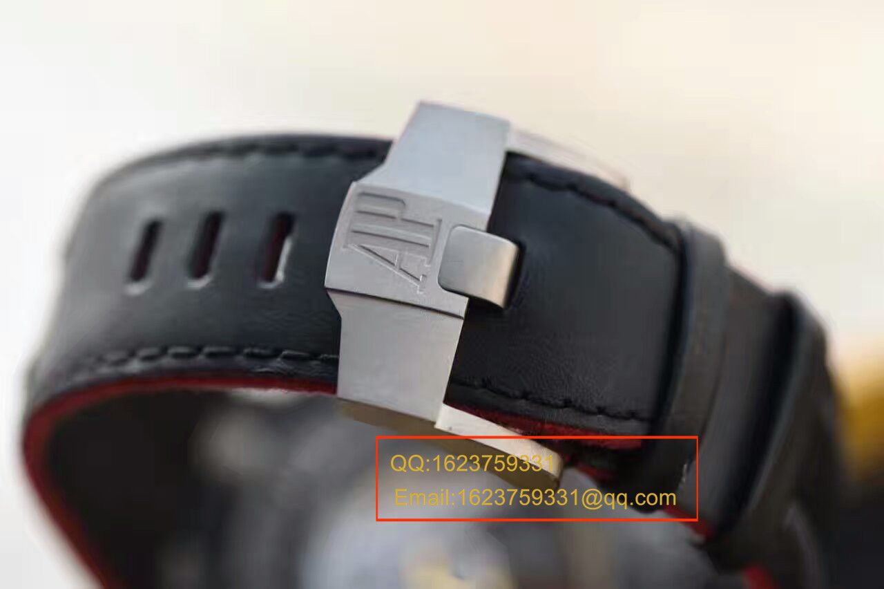 【 Video analysis JF Factory 1:1超A高仿手表】Audemars Piguet 格兰披治大奖赛限定版26290IO.OO.A001VE.01机械 wrist watch  / AP041