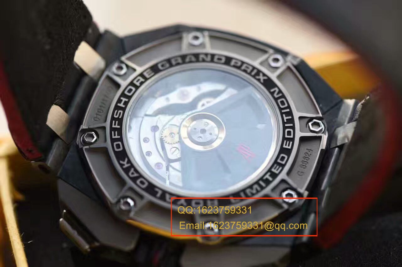 【 Video analysis JF Factory 1:1超A高仿手表】Audemars Piguet 格兰披治大奖赛限定版26290IO.OO.A001VE.01机械 wrist watch  / AP041