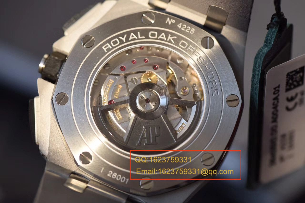 【JF Factory 一比一超A高仿手表】Audemars Piguet  Royal Oak Offshore 系列26400IO.OO.A004CA.01 wrist watch  / APCE127