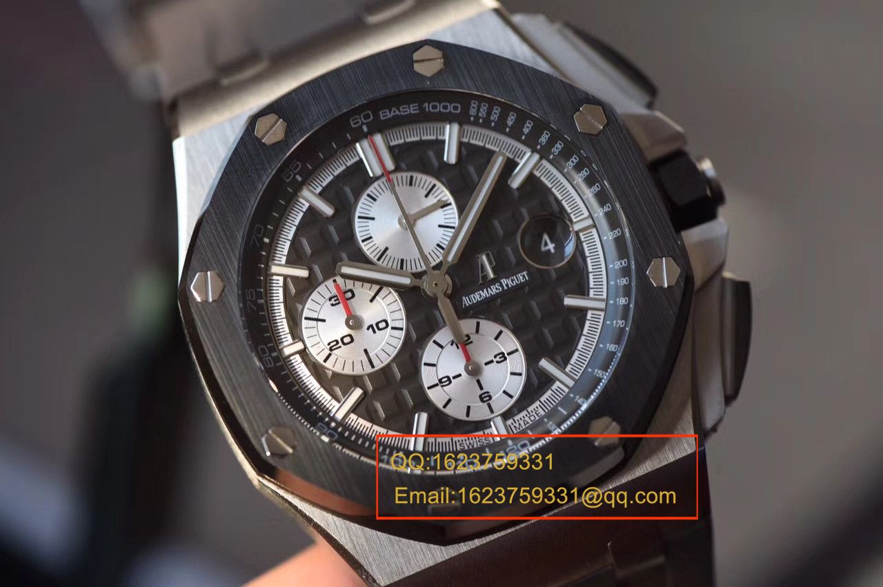【JF Factory 一比一超A高仿手表】Audemars Piguet  Royal Oak Offshore 系列26400IO.OO.A004CA.01 wrist watch  / APCE127