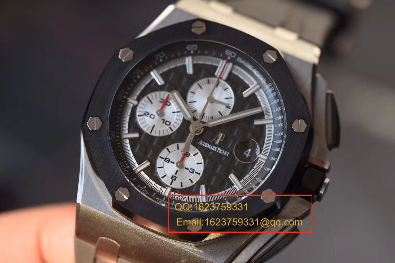 【JF Factory 一比一超A高仿手表】Audemars Piguet  Royal Oak Offshore 系列26400IO.OO.A004CA.01 wrist watch  / APCE127