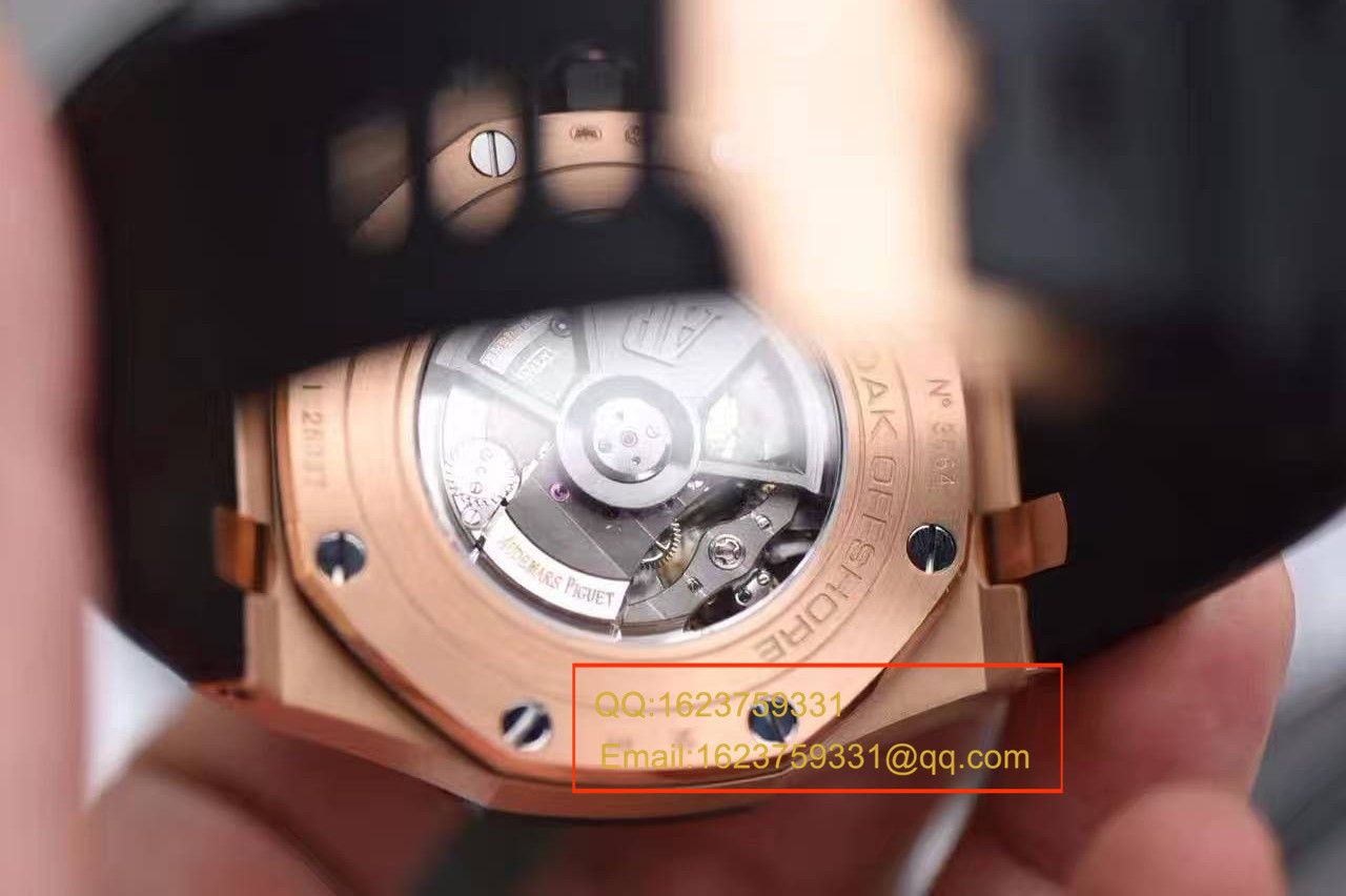 【 Video analysis JF Factory 一比一高精仿手表】Audemars Piguet  Royal Oak Offshore 系列26401RO.OO.A002CA.02 wrist watch  / AP109