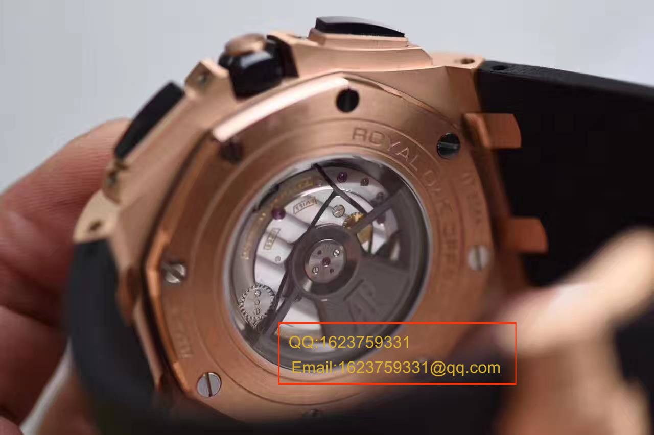 【 Video analysis JF Factory 一比一高精仿手表】Audemars Piguet  Royal Oak Offshore 系列26401RO.OO.A002CA.02 wrist watch  / AP109
