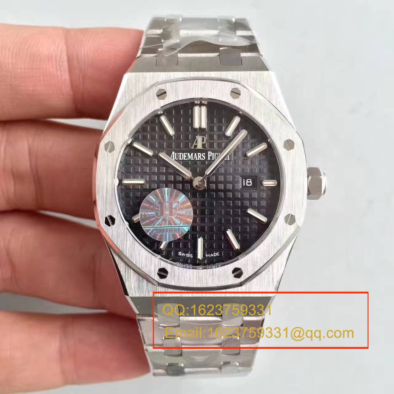 【视频解析1:1复刻高仿手表】Audemars Piguet 皇家橡树系列67651ST.ZZ.1261ST.01女装石英 Movement  / APAD089