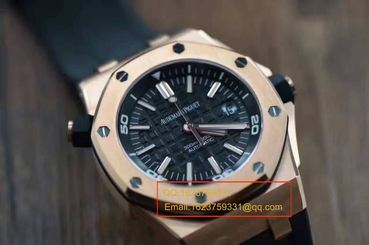 【 Video analysis JF Factory 一比一高仿手表】Audemars Piguet  Royal Oak Offshore 系列15709TR.OO.A005CR.01男表 / AP077A