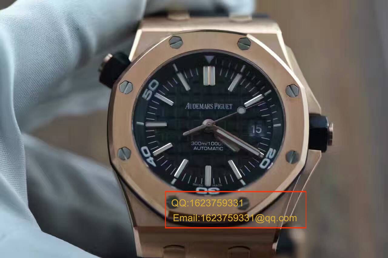 【 Video analysis JF Factory 一比一高仿手表】Audemars Piguet  Royal Oak Offshore 系列15709TR.OO.A005CR.01男表 / AP077A