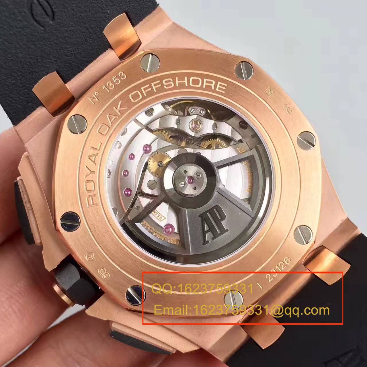 【 Video analysis JF Factory 一比一高精仿手表】Audemars Piguet 皇家橡树大熊猫金壳26401RO.OO.A002CA.01男表 / JF AP CF26401RO
