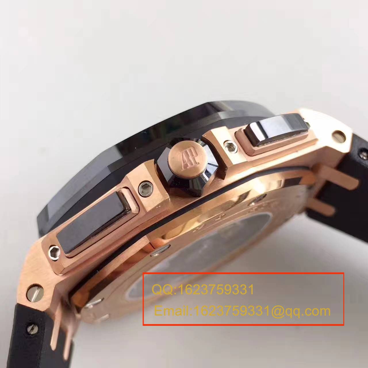 【 Video analysis JF Factory 一比一高精仿手表】Audemars Piguet 皇家橡树大熊猫金壳26401RO.OO.A002CA.01男表 / JF AP CF26401RO