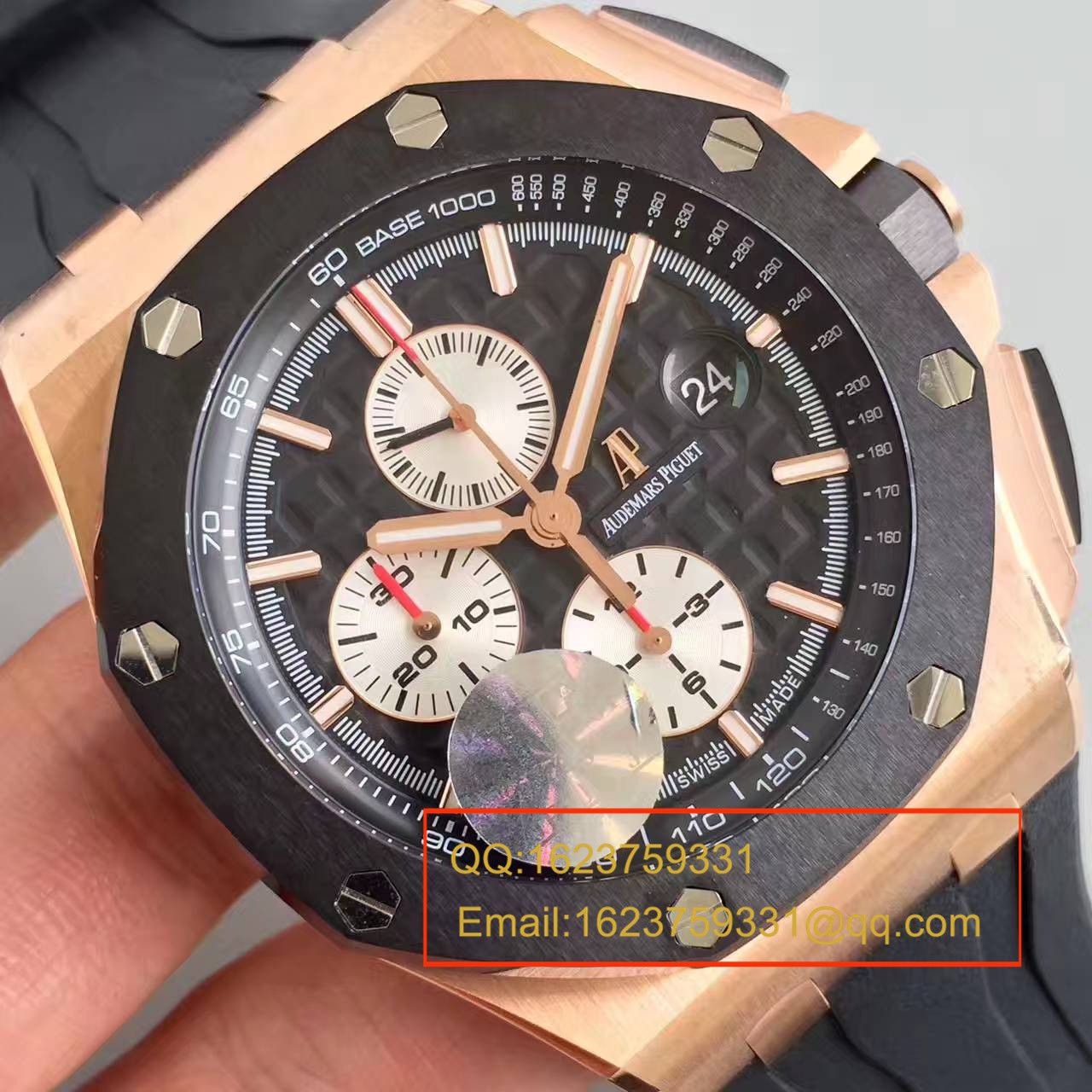 【 Video analysis JF Factory 一比一高精仿手表】Audemars Piguet 皇家橡树大熊猫金壳26401RO.OO.A002CA.01男表 / JF AP CF26401RO