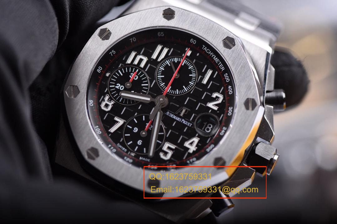 【 Video analysis JF Factory  top 1:1高精仿手表】Audemars Piguet  Royal Oak Offshore 系列26470ST.OO.A101CR.01男表 / JF AP 26470ST