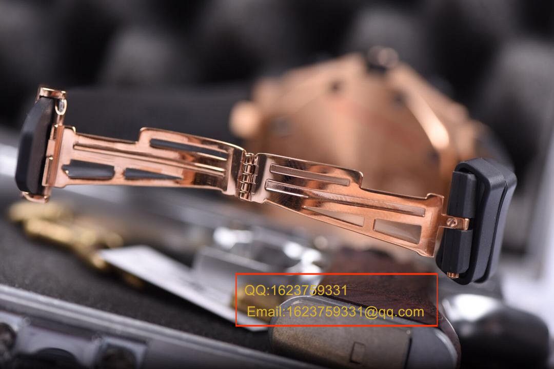 【实拍图鉴赏】JF Factory 超A1:1高仿手表之Audemars Piguet  Royal Oak Offshore 系列25940OK.OO.D002CA.02男表 / JF AP CD25940OK