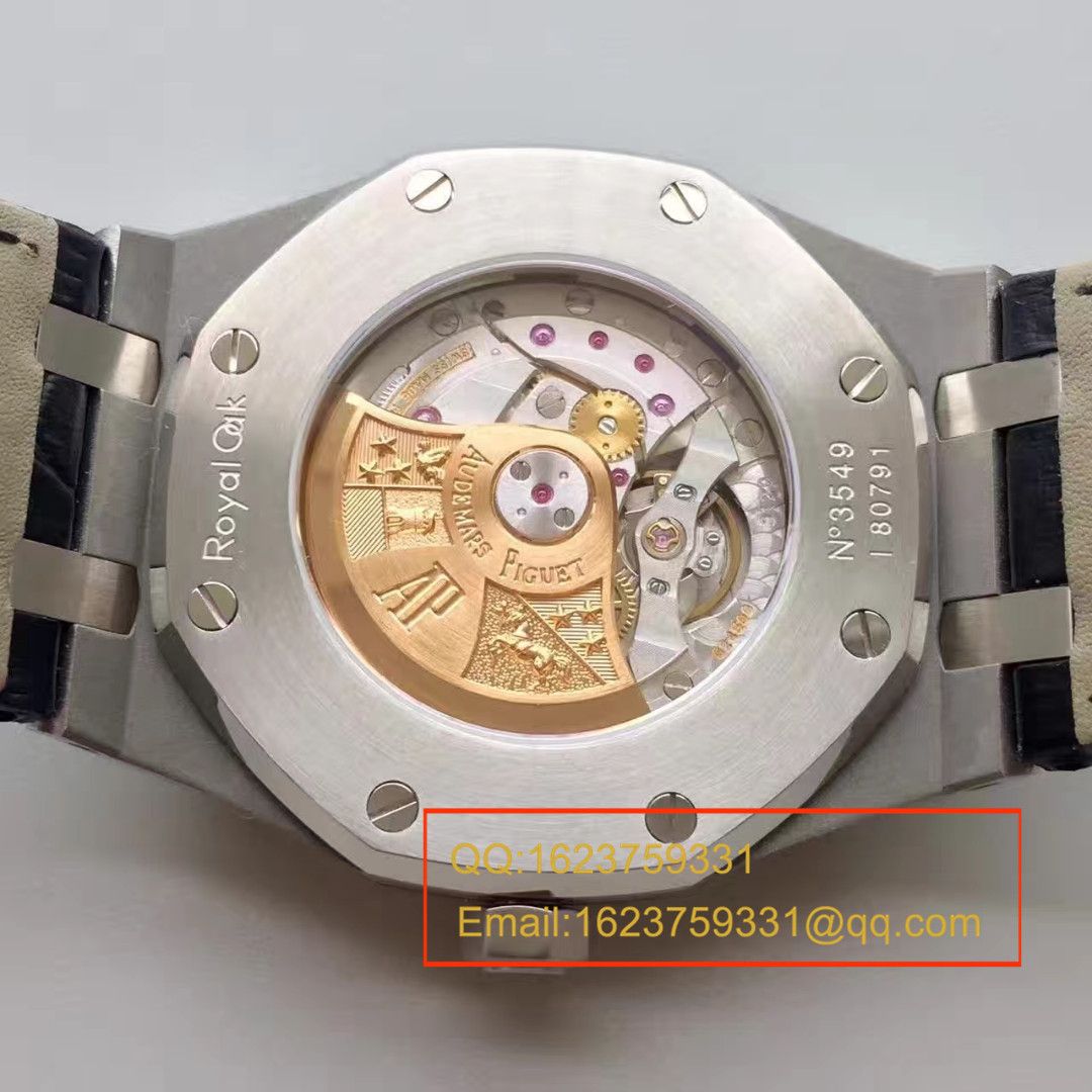【JF Factory 一比一超A高仿手表】Audemars Piguet 皇家橡树系列15400ST.OO.1220ST.01 wrist watch  / AP112