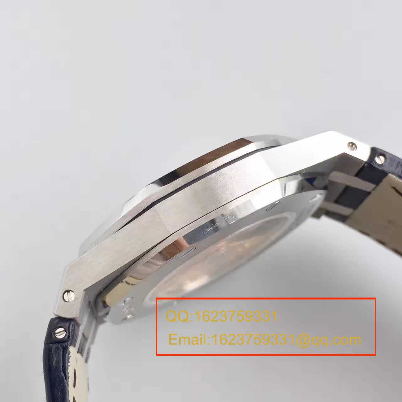 【JF Factory 一比一超A高仿手表】Audemars Piguet 皇家橡树系列15400ST.OO.1220ST.01 wrist watch  / AP112