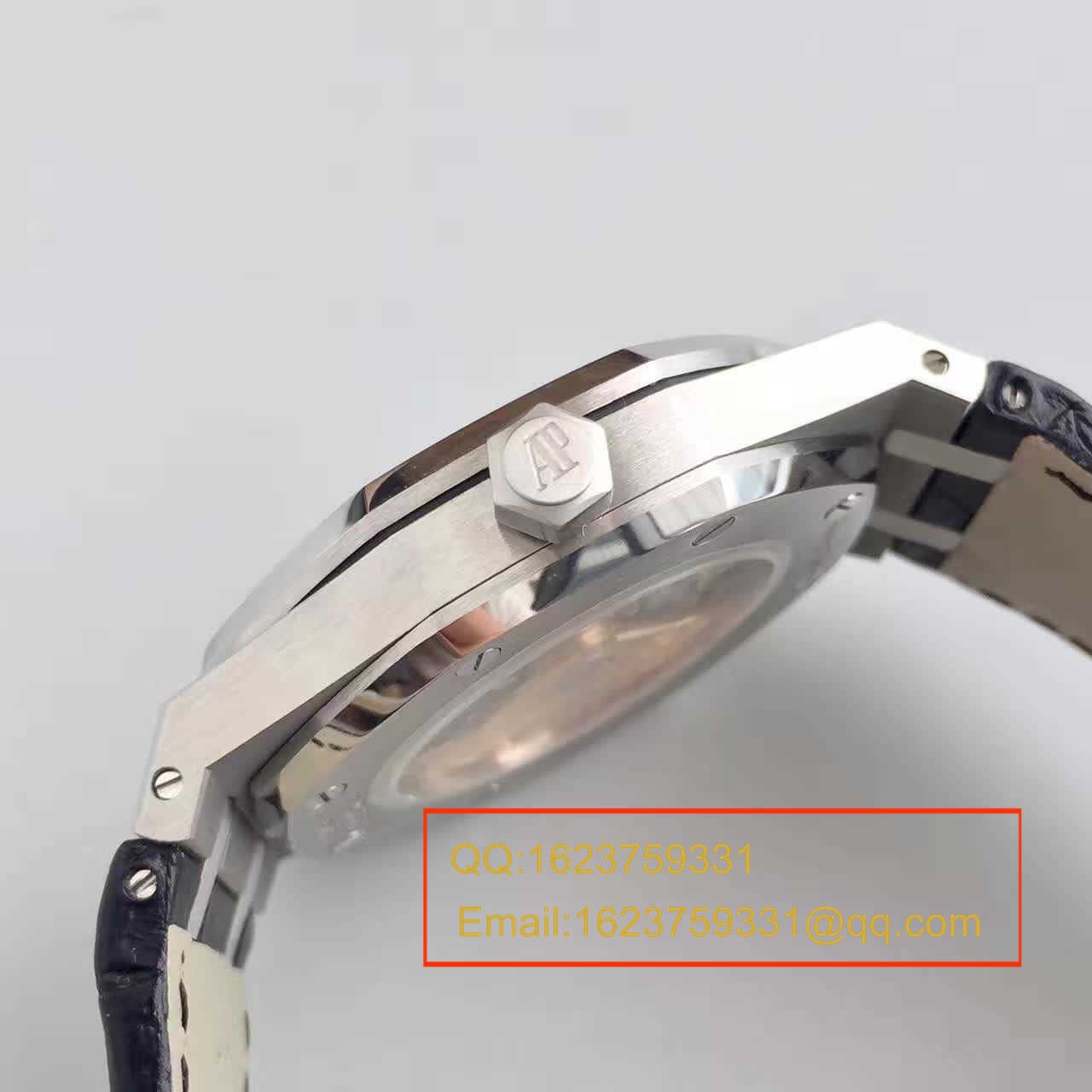 【JF Factory 一比一超A高仿手表】Audemars Piguet 皇家橡树系列15400ST.OO.1220ST.01 wrist watch  / AP112