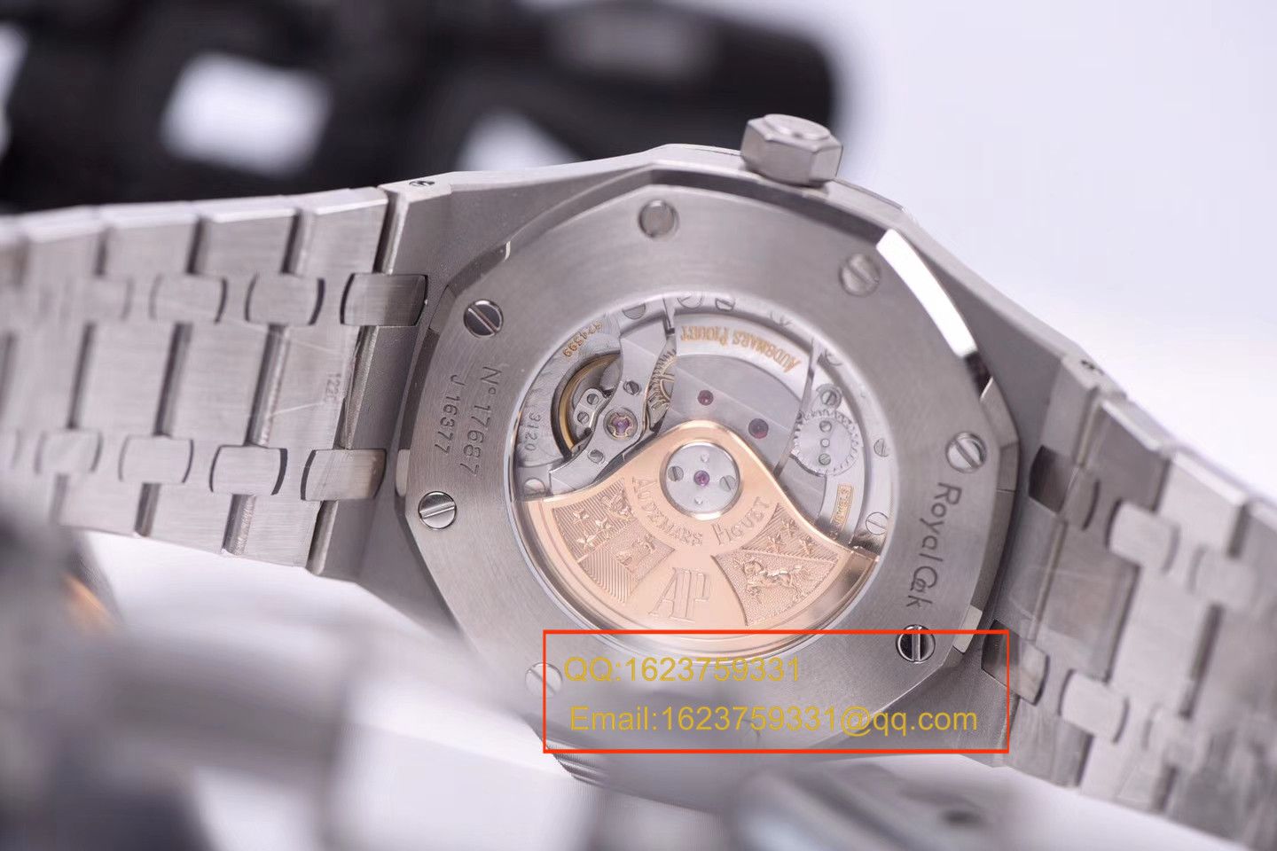 【JF一比一超A高仿手表】Audemars Piguet 皇家橡树系列15400ST.OO.1220ST.04 wrist watch  / AP129