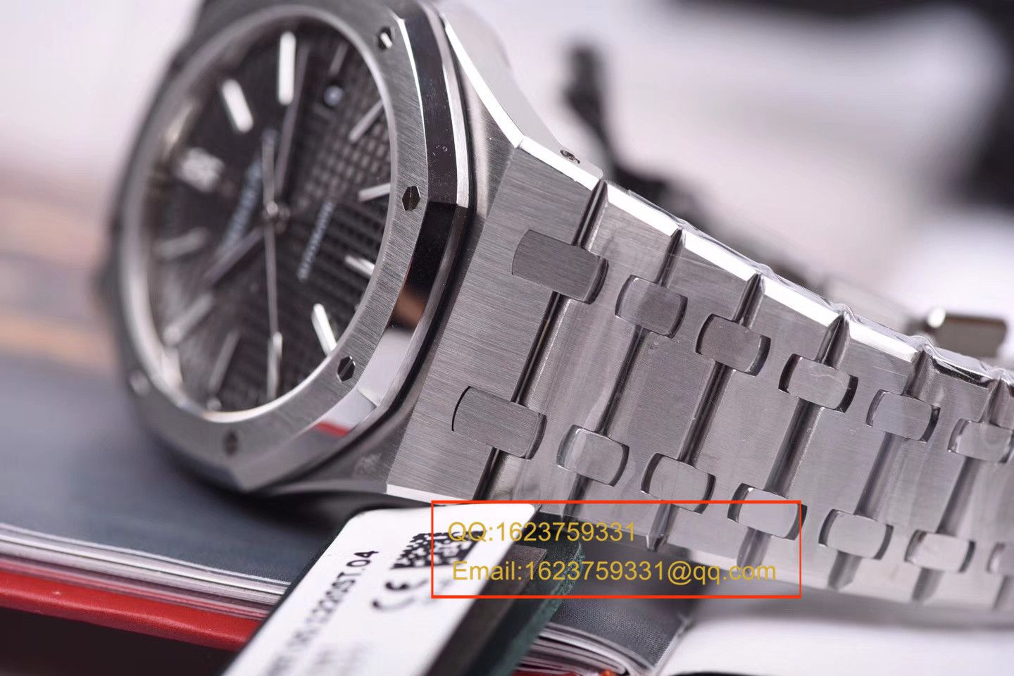【JF一比一超A高仿手表】Audemars Piguet 皇家橡树系列15400ST.OO.1220ST.04 wrist watch  / AP129