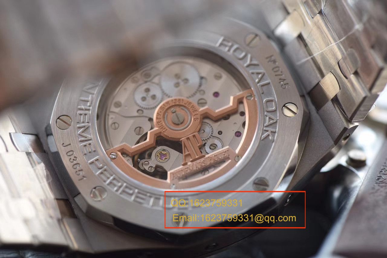 【JF Factory 一比一超A精仿手表】Audemars Piguet 皇家橡树系列26574ST.OO.1220ST.01月相 wrist watch  / APBB128