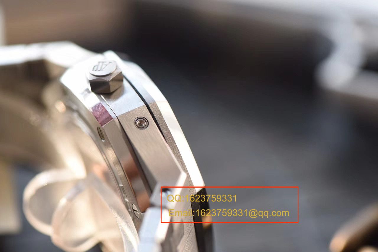 【JF Factory 一比一超A精仿手表】Audemars Piguet 皇家橡树系列26574ST.OO.1220ST.01月相 wrist watch  / APBB128