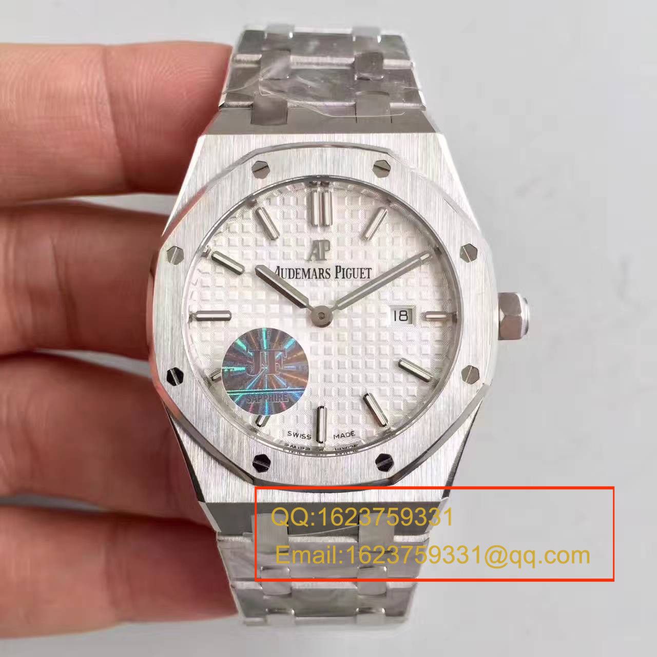 【JF Factory 1:1超A高仿手表】Audemars Piguet 皇家橡树系列 67650OR.OO.1261OR.01石英女士 wrist watch  / AP126