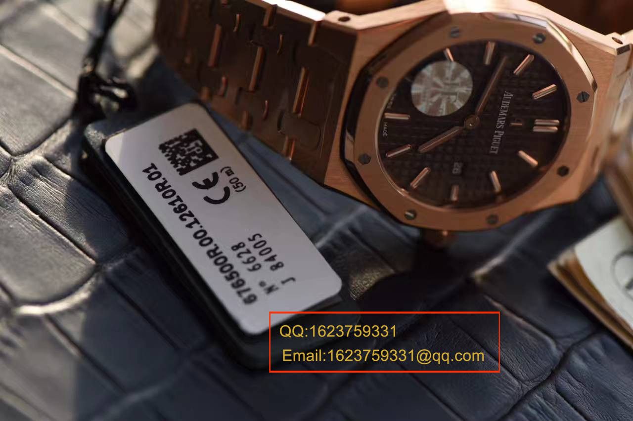 【JF Factory 1:1超A高仿手表】Audemars Piguet 皇家橡树系列 67650OR.OO.1261OR.01石英女士 wrist watch  / AP126