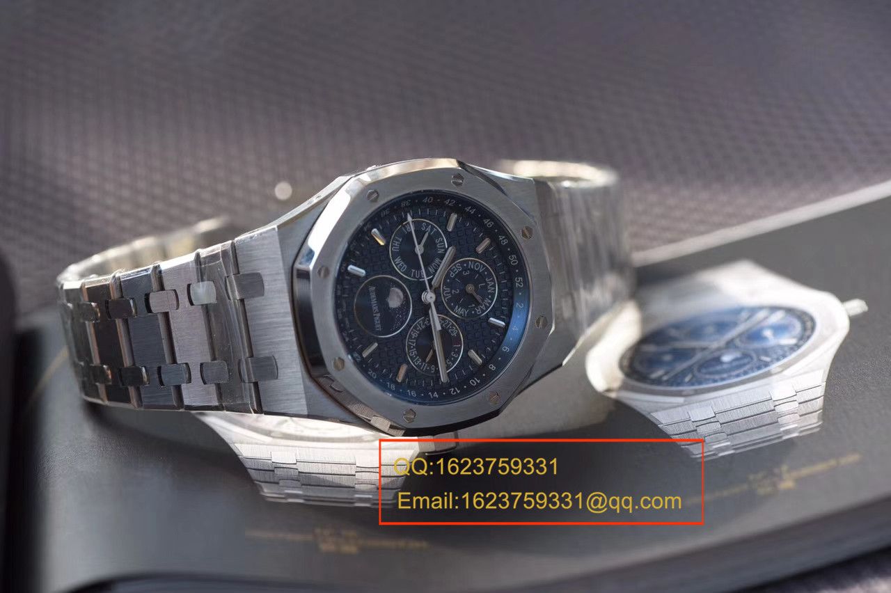 【JF Factory 一比一超A高仿手表】Audemars Piguet 皇家橡树万年历系列26574ST.OO.1220ST.02 wrist watch  / AP124