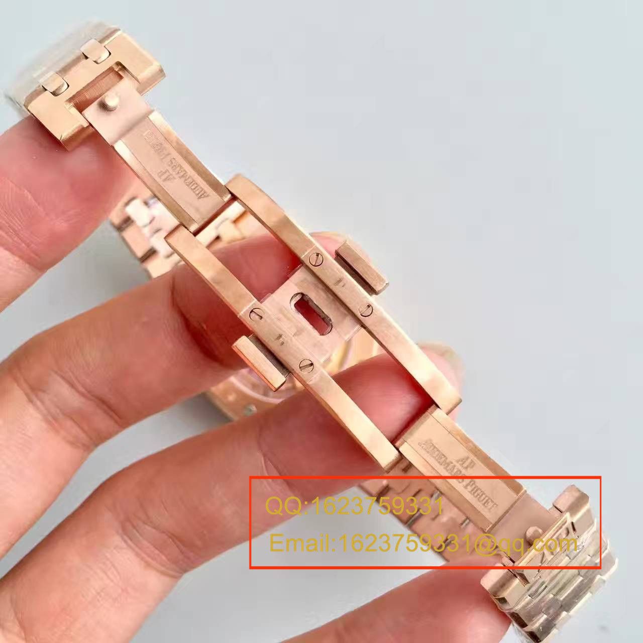 【JF Factory 1:1 top 复刻手表】Audemars Piguet 皇家橡树系列高仿15451OR.ZZ.1256OR.01男女中性 wrist watch  / AP116