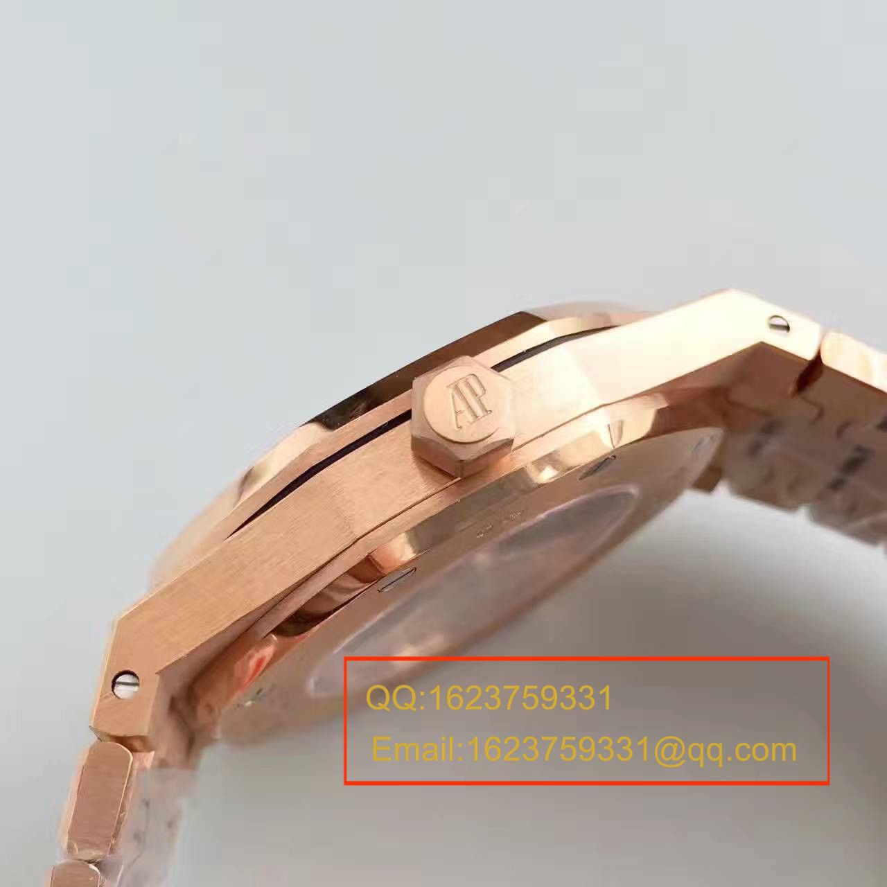 【JF Factory 1:1 top 复刻手表】Audemars Piguet 皇家橡树系列高仿15451OR.ZZ.1256OR.01男女中性 wrist watch  / AP116