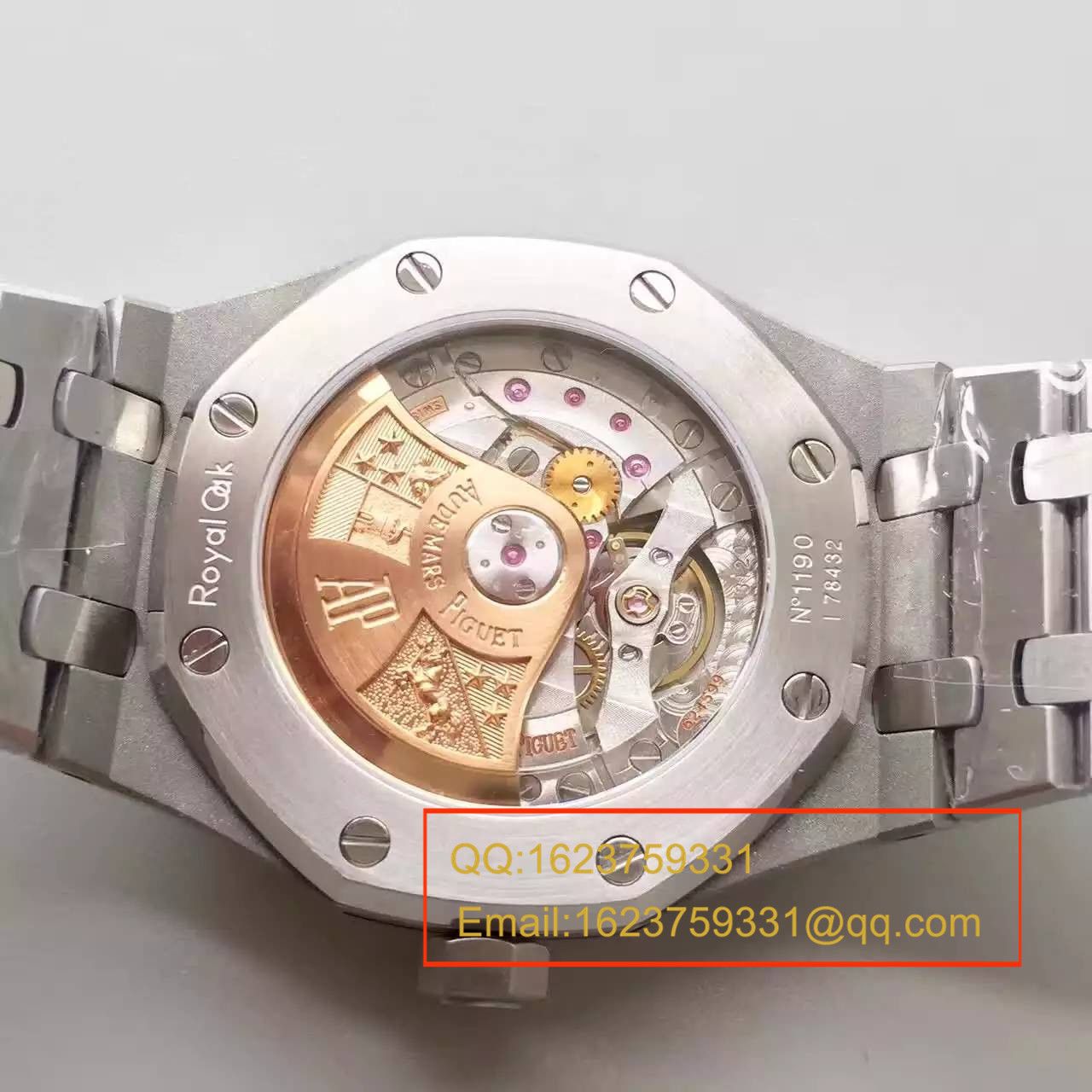 【JF Factory 一比一超A精仿手表】Audemars Piguet 皇家橡树系列15451ST.ZZ.D011CR.01男女中性 wrist watch  / AP115