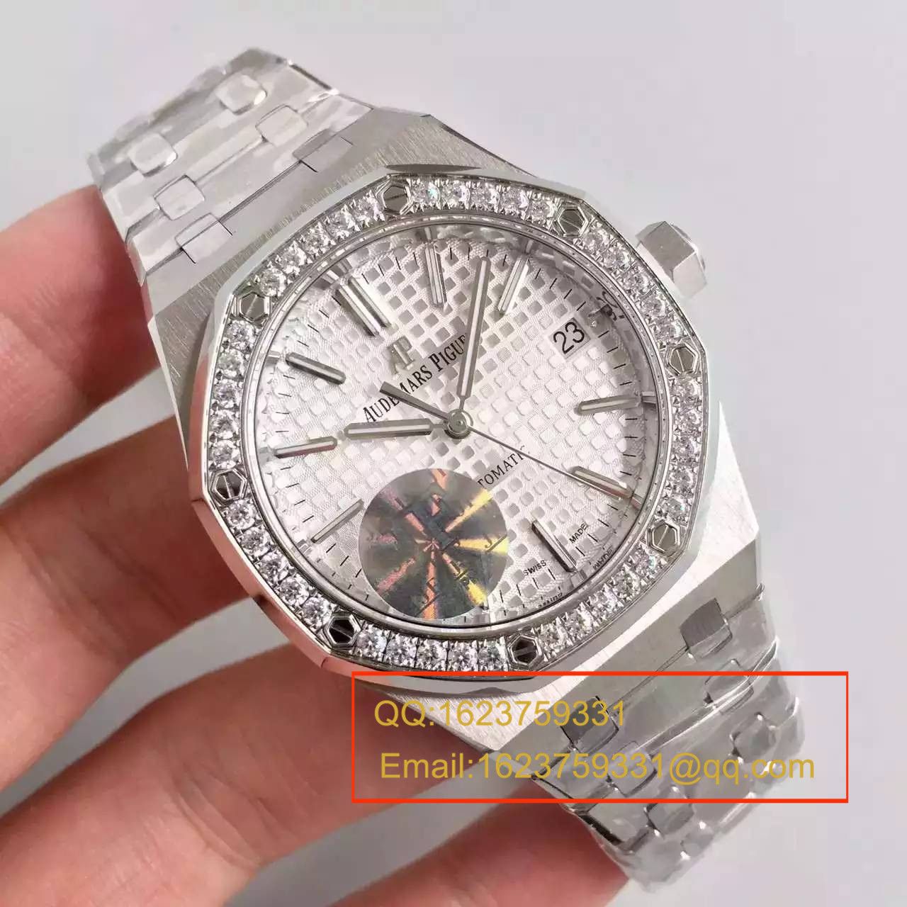 【JF Factory 一比一超A精仿手表】Audemars Piguet 皇家橡树系列15451ST.ZZ.D011CR.01男女中性 wrist watch  / AP115