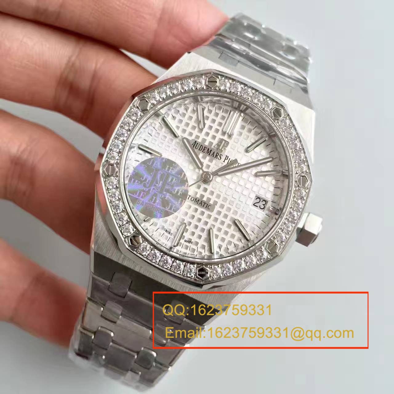 【JF Factory 一比一超A精仿手表】Audemars Piguet 皇家橡树系列15451ST.ZZ.D011CR.01男女中性 wrist watch  / AP115