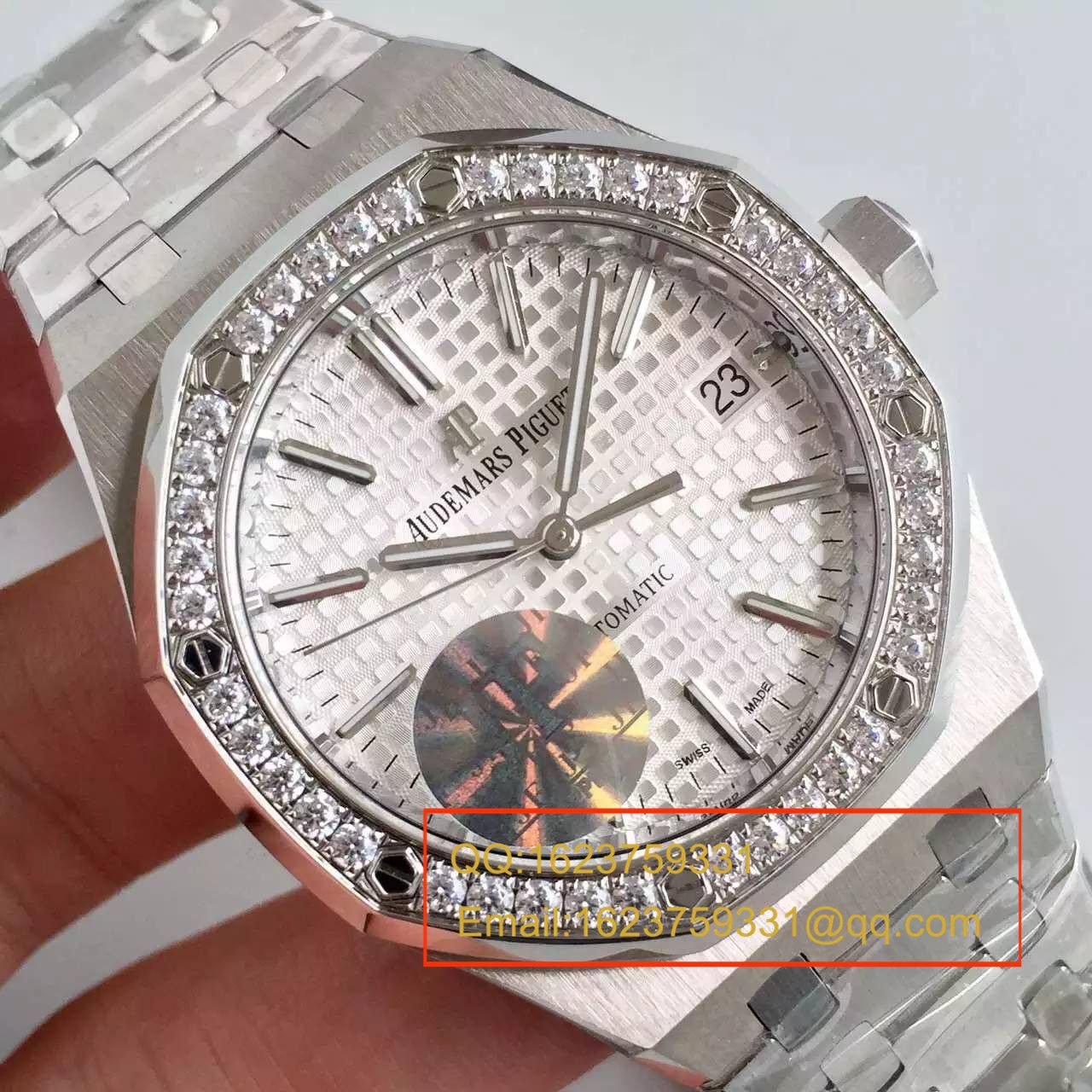 【JF Factory 一比一超A精仿手表】Audemars Piguet 皇家橡树系列15451ST.ZZ.D011CR.01男女中性 wrist watch  / AP115