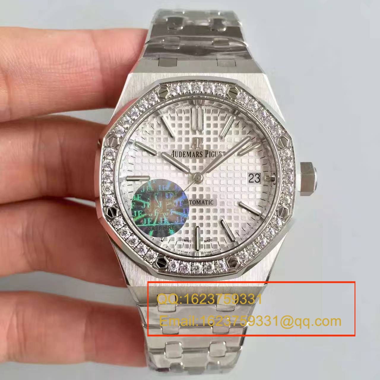【JF Factory 一比一超A精仿手表】Audemars Piguet 皇家橡树系列15451ST.ZZ.D011CR.01男女中性 wrist watch  / AP115