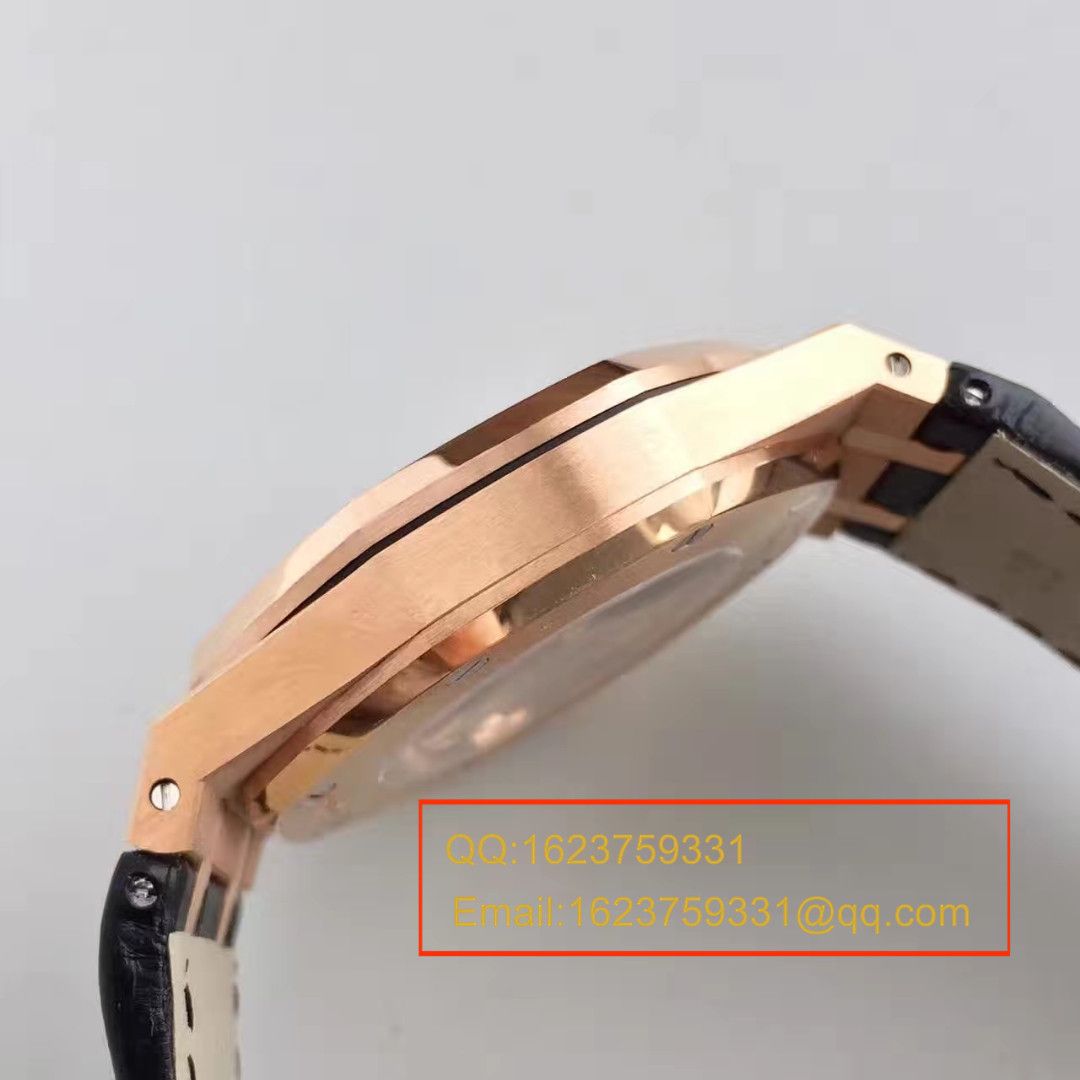 【JF Factory 1:1高精仿Audemars Piguet 手表】Audemars Piguet 皇家橡树系列15450OR.OO.D002CR.01女表 / AP015B