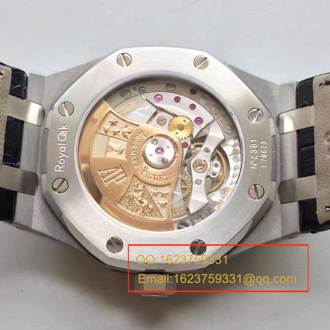 【JF Factory 一比一高精仿手表】APAudemars Piguet 皇家橡树系列15400ST.OO.1220ST.03男表 / AP024B