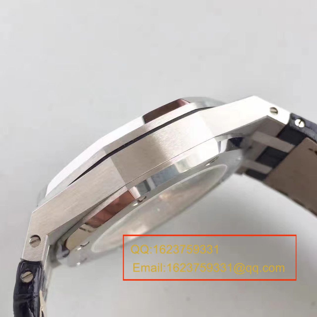 【JF Factory 一比一高精仿手表】APAudemars Piguet 皇家橡树系列15400ST.OO.1220ST.03男表 / AP024B