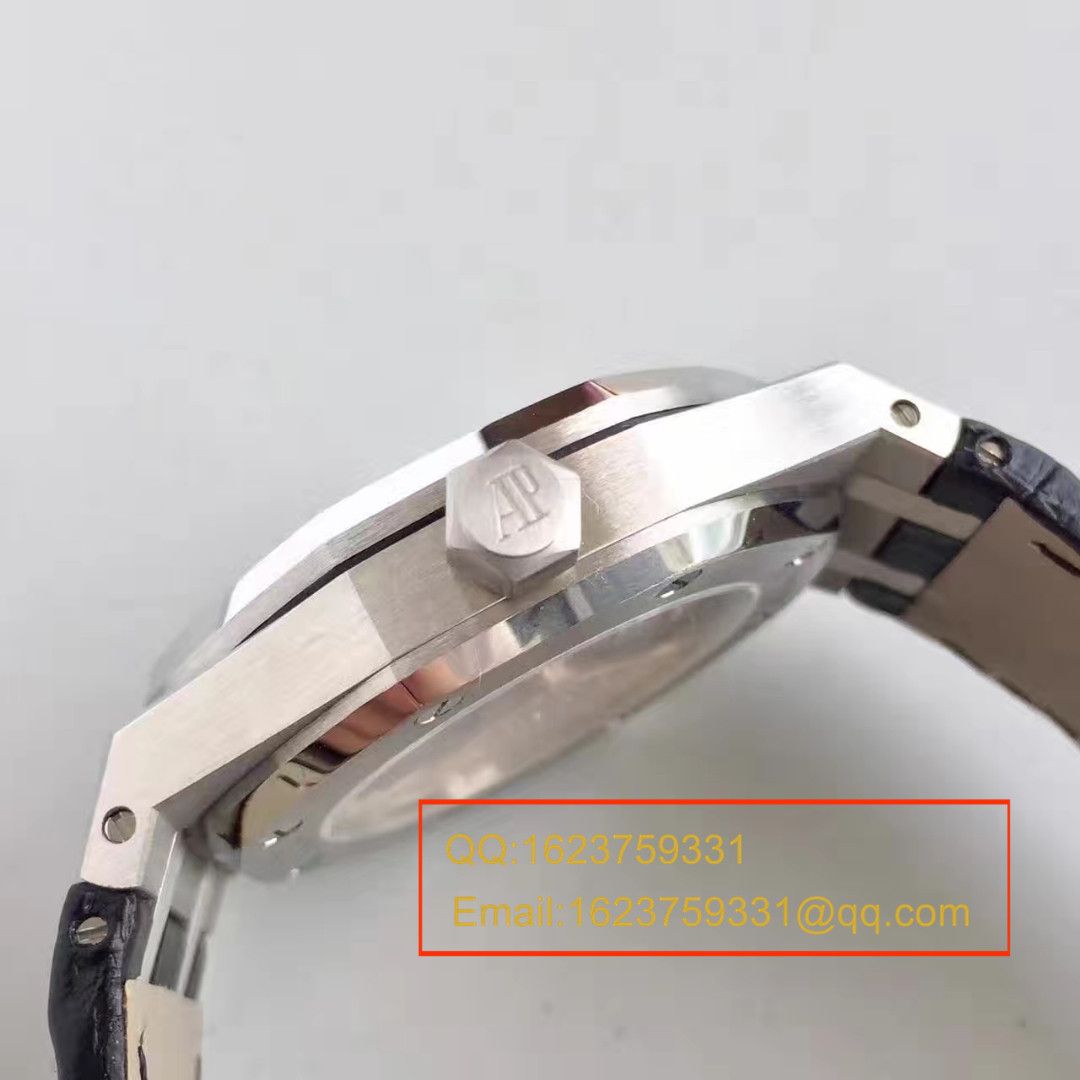 【JF Factory 一比一高精仿手表】APAudemars Piguet 皇家橡树系列15400ST.OO.1220ST.03男表 / AP024B
