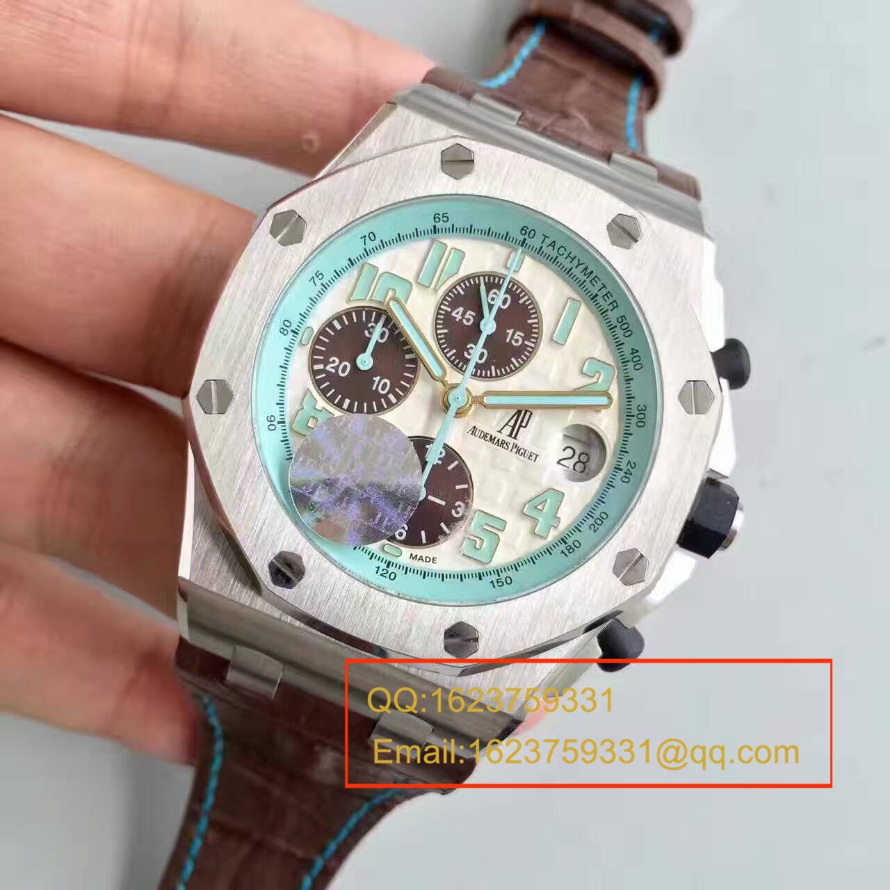 【JF Factory 1:1高精仿手表】Audemars Piguet AP皇家橡树离岸系列蒙托克高速公路限量版26187ST.OO.D801CR.01男表 / AP087