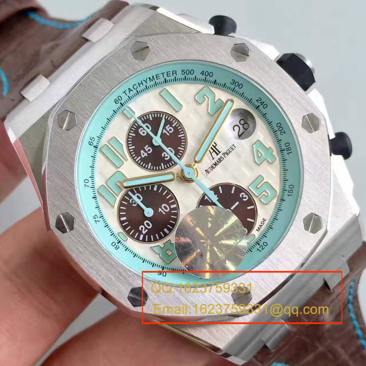 【JF Factory 1:1高精仿手表】Audemars Piguet AP皇家橡树离岸系列蒙托克高速公路限量版26187ST.OO.D801CR.01男表 / AP087