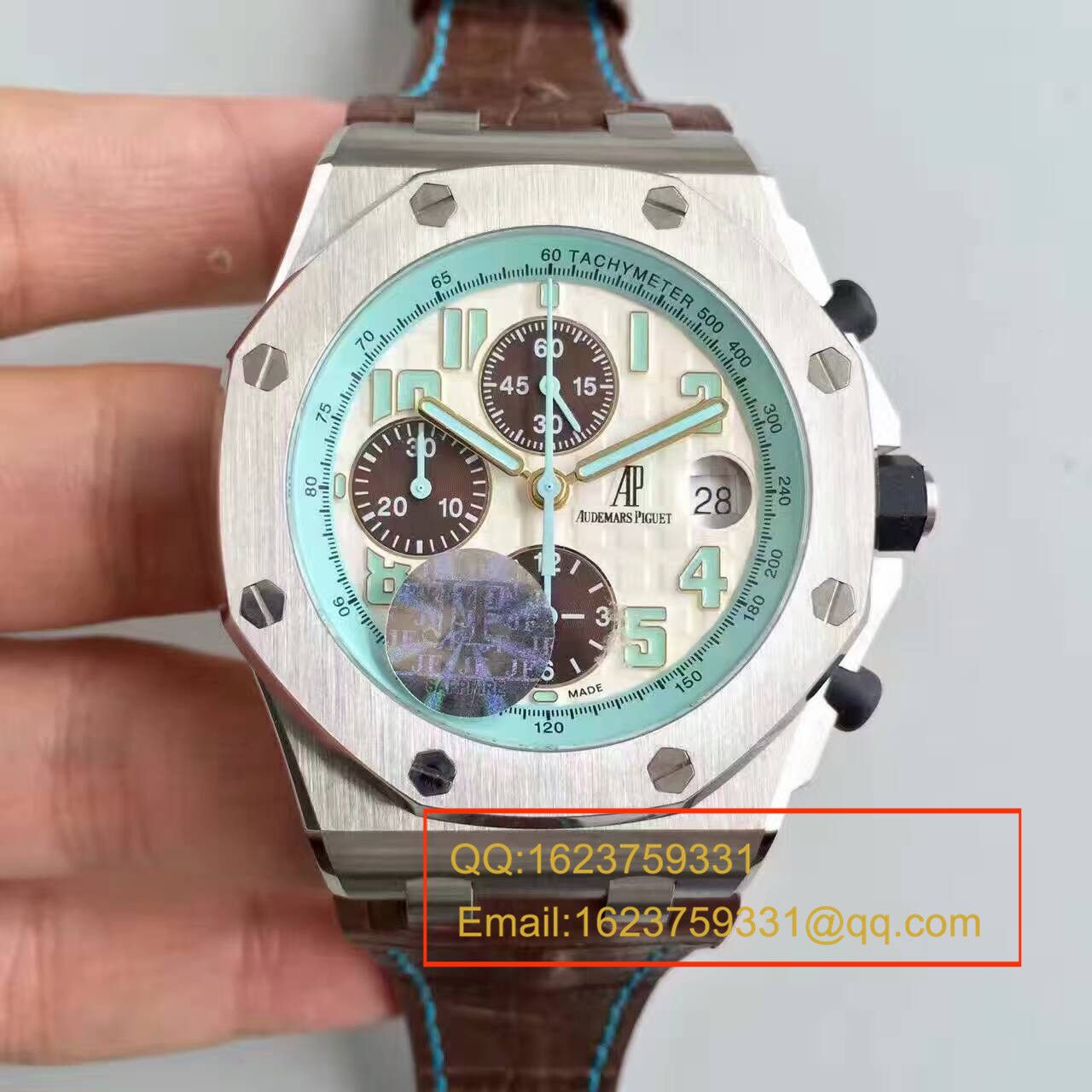 【JF Factory 1:1高精仿手表】Audemars Piguet AP皇家橡树离岸系列蒙托克高速公路限量版26187ST.OO.D801CR.01男表 / AP087