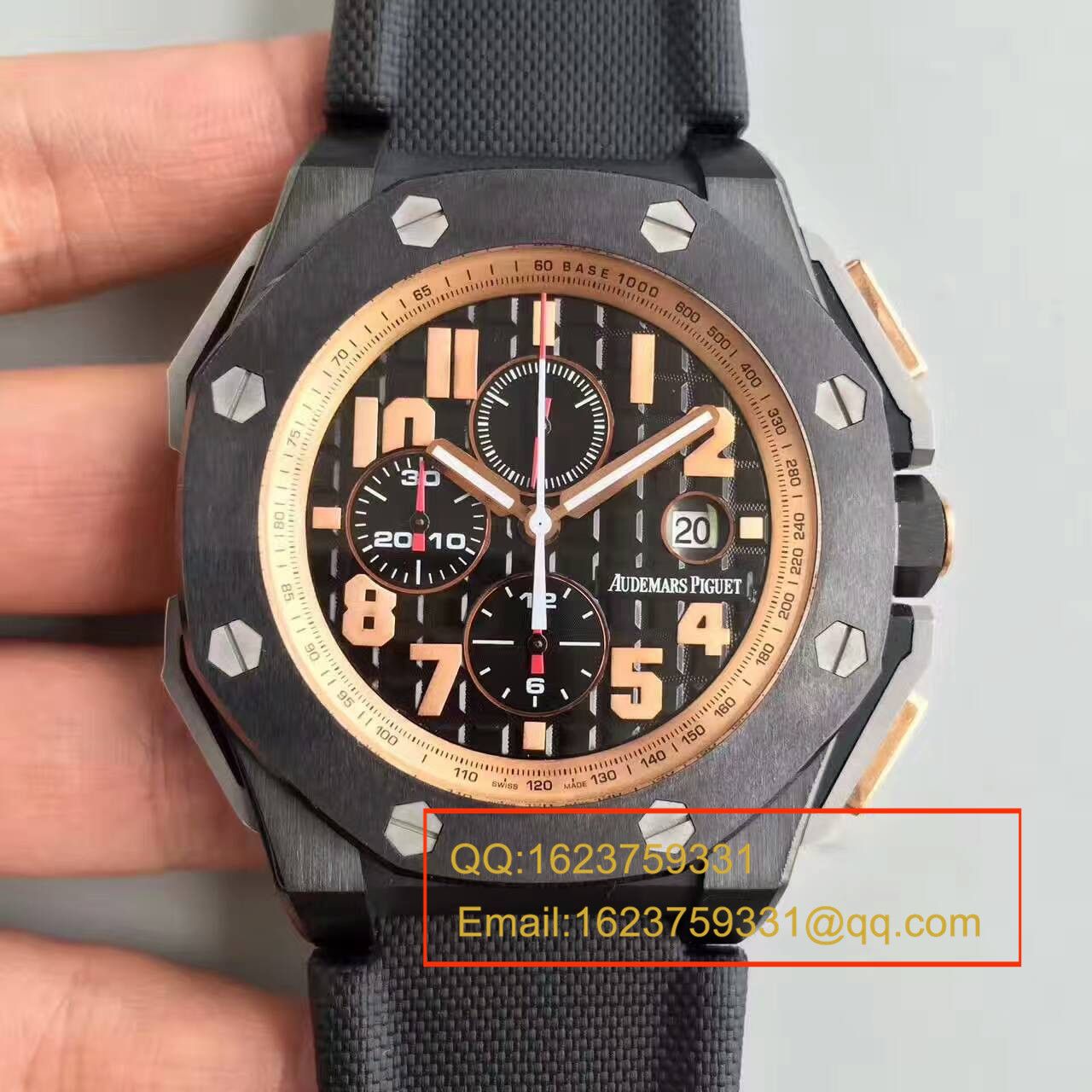【JF Factory 1:1超A复刻高仿手表】Audemars Piguet  Royal Oak Offshore 系列施瓦辛格26378IO.OO.A001KE.01 wrist watch  / AP074