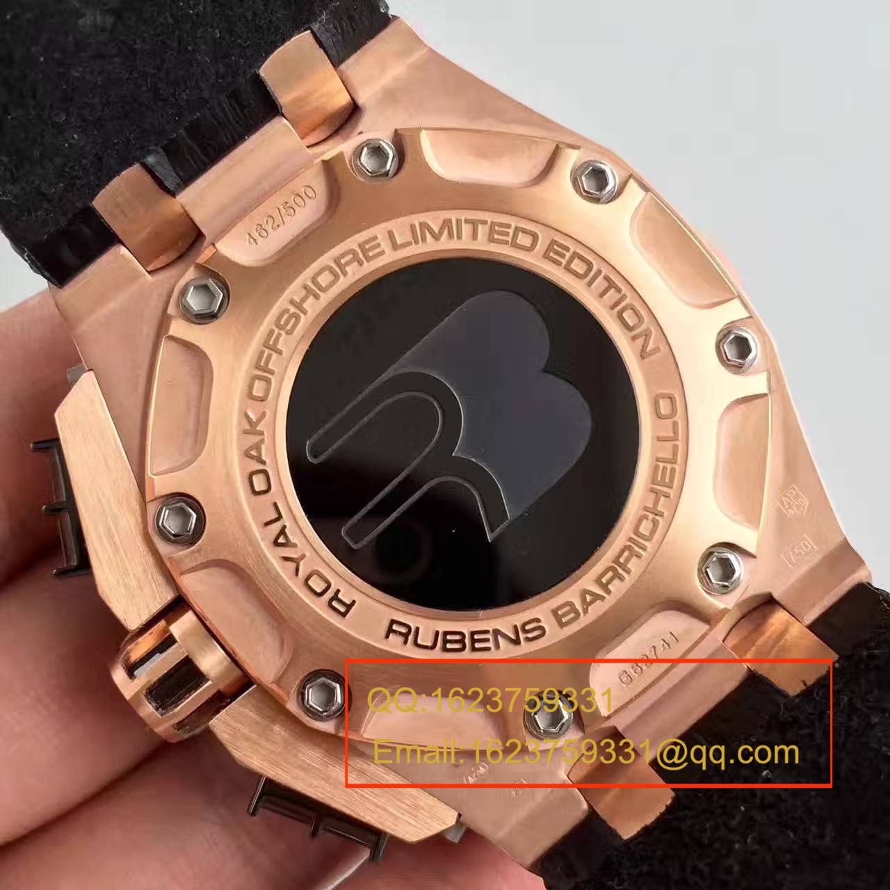 【JF Factory 超A高精仿手表】Audemars Piguet  Royal Oak Offshore 系列26078RO.OO.D002CR.01 wrist watch  / AP073